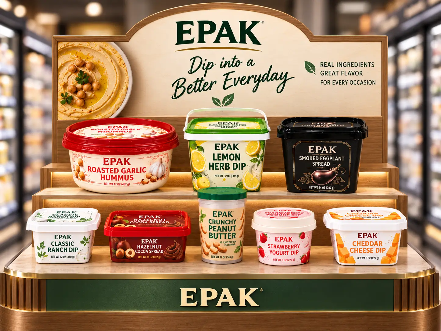 Dips & Sauces Packaging