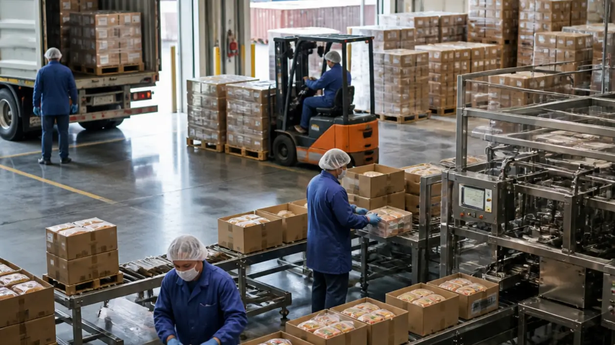 Global food packaging ecosystem network