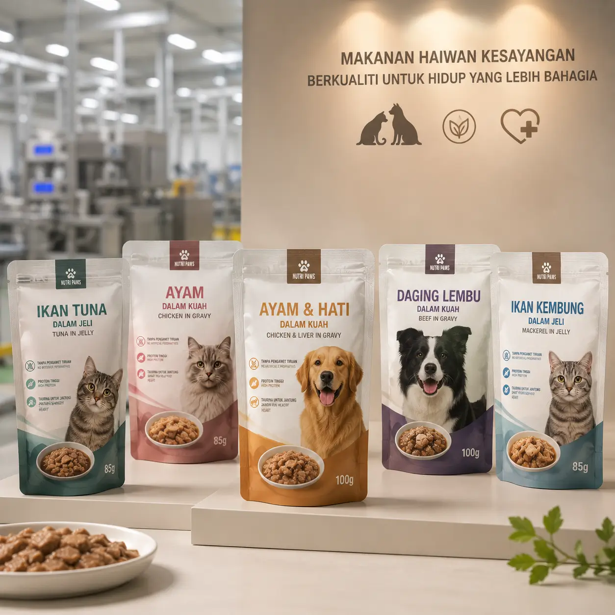 Packaging Waste Reduced by 30% for a Malaysian Pet Food Brand