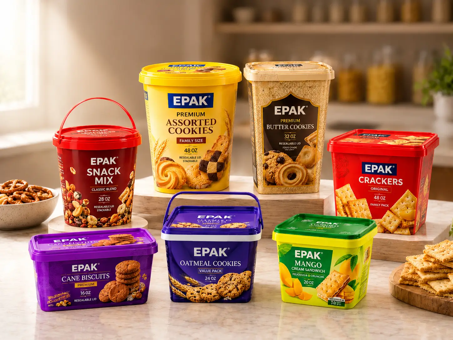 Biscuits & Snacks Packaging